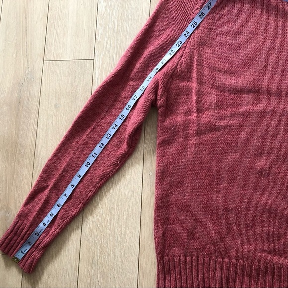 Vintage McGregor Wool Blend Crew Neck Sweater in Rose Pink Women’s Size L - Picture 9 of 10